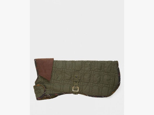 Barbour Hundemantel Bone Quilted, Farbe Olive XL