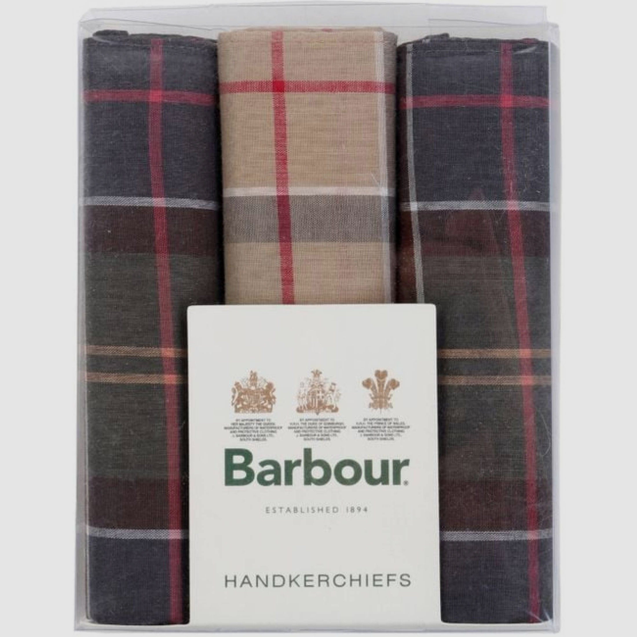 Barbour Taschentücher 3-Pack