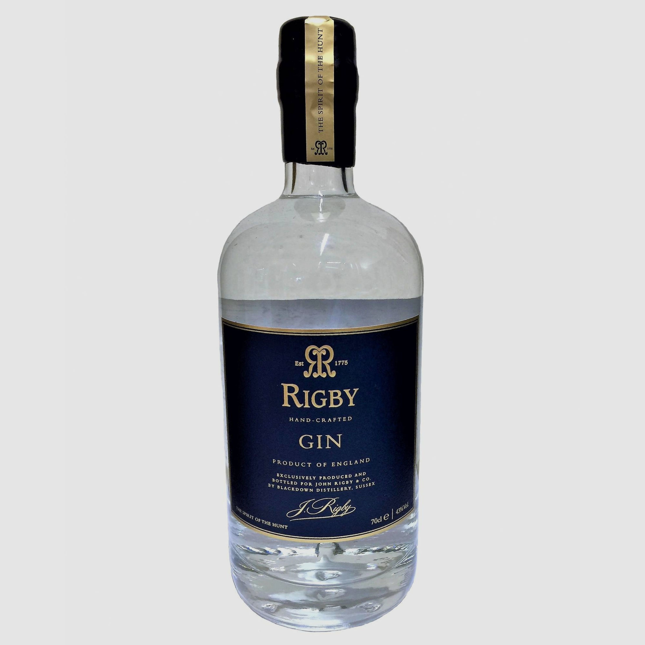 Rigby Gin The Spirit of the hunt