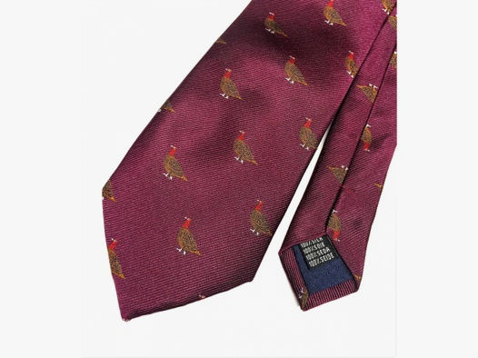 Krawatte "The Grouse Collection", Farbe Moorheather, Sammler-Edition