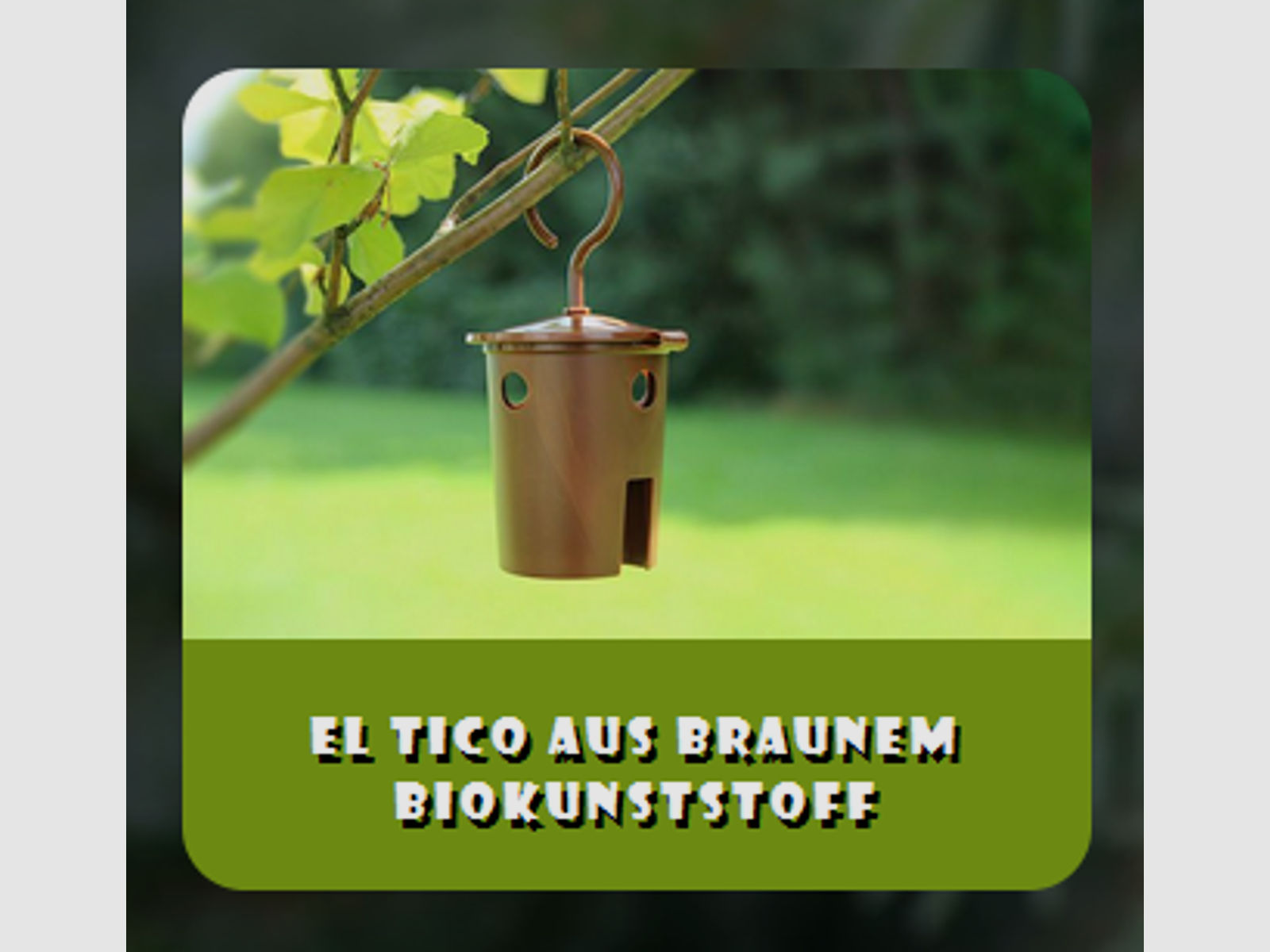 El Tico Bio Verdunster braun - Marder, Maulwurf, Schalenwild, Schwarzwild, Waschbär, Wespen, ...