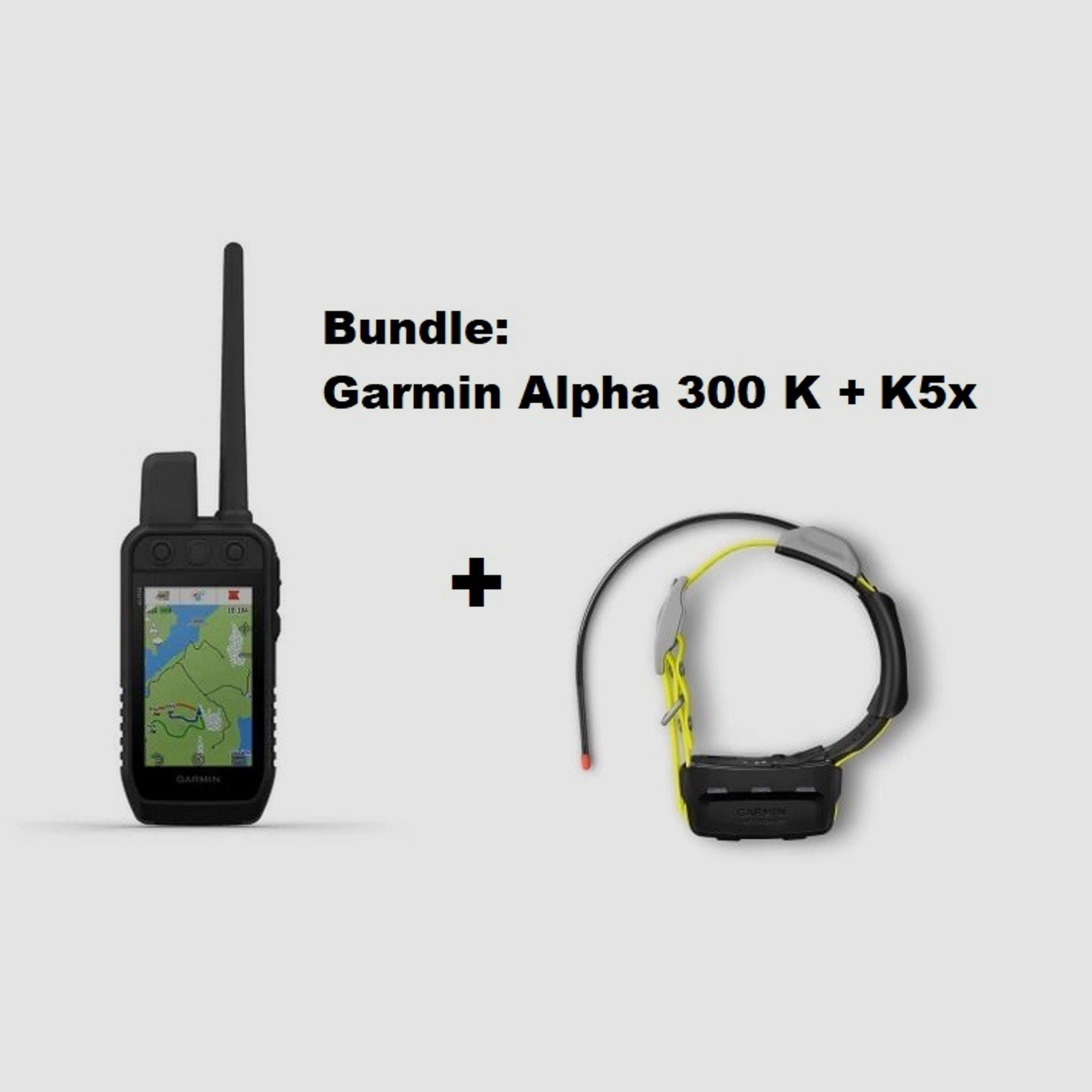 Garmin Alpha 300 K / K5X GPS - Hundeortung SET!