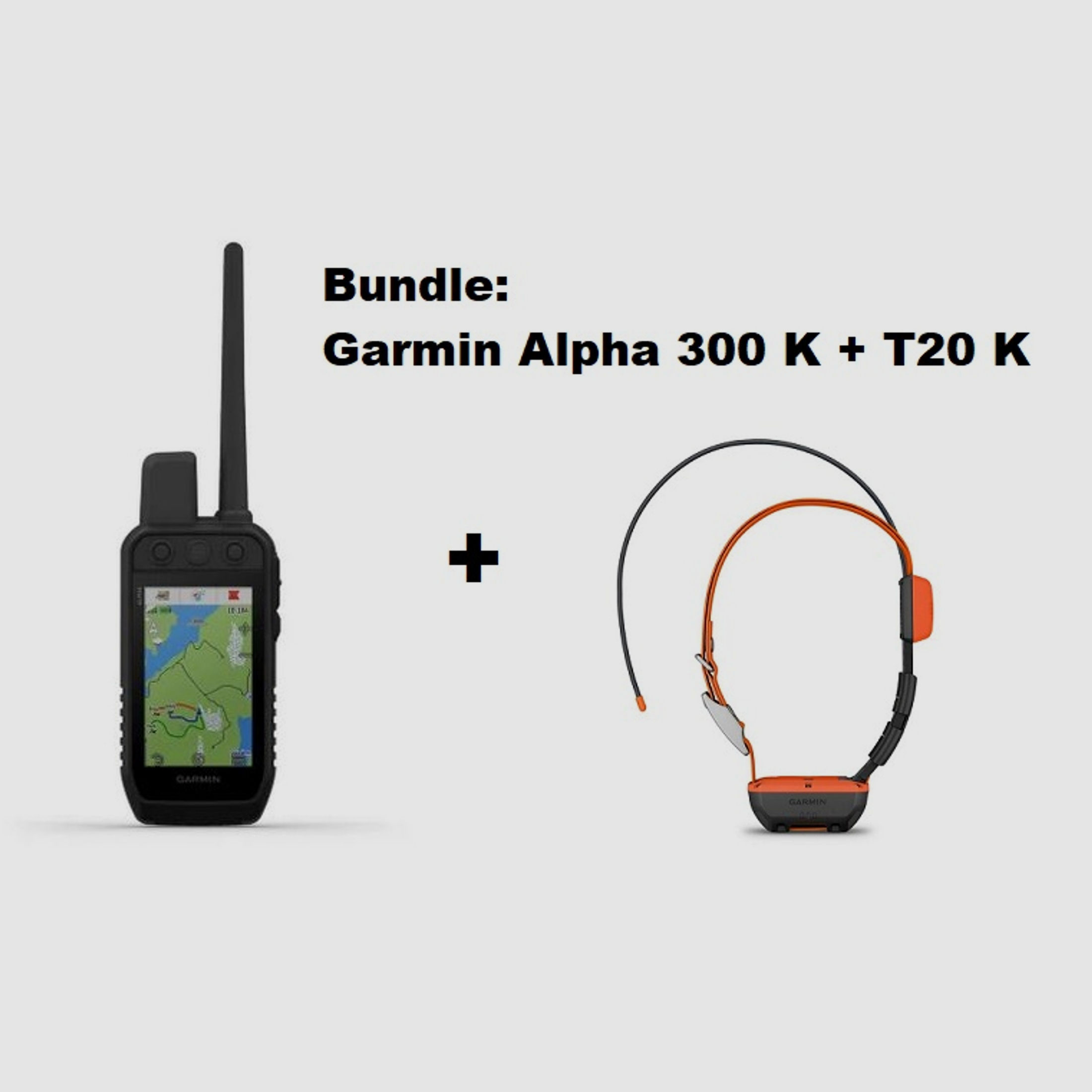 Garmin Alpha 300 K / T20 K GPS - Hundeortung SET!