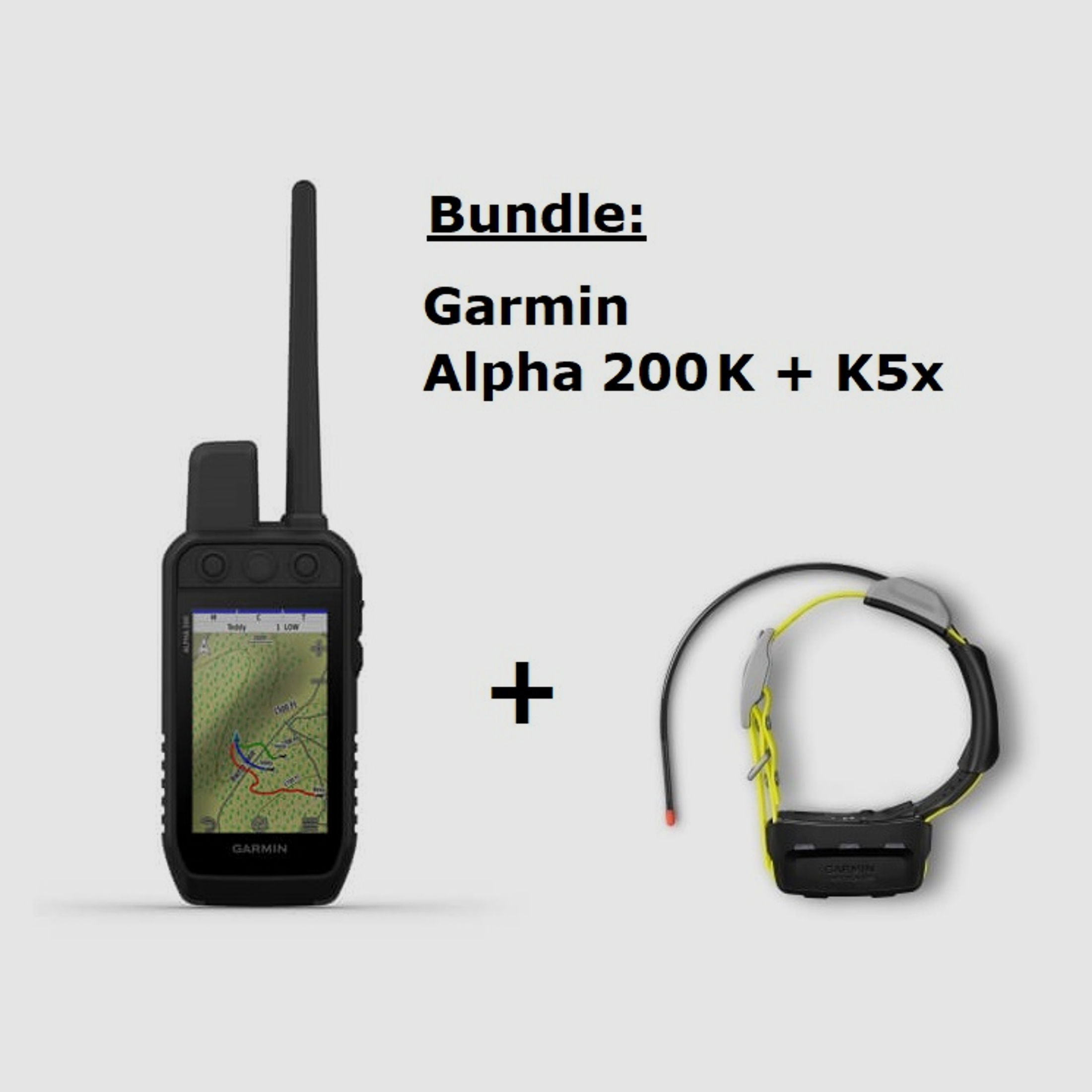 Garmin Alpha 200 K / K5X GPS - Hundeortung SET!