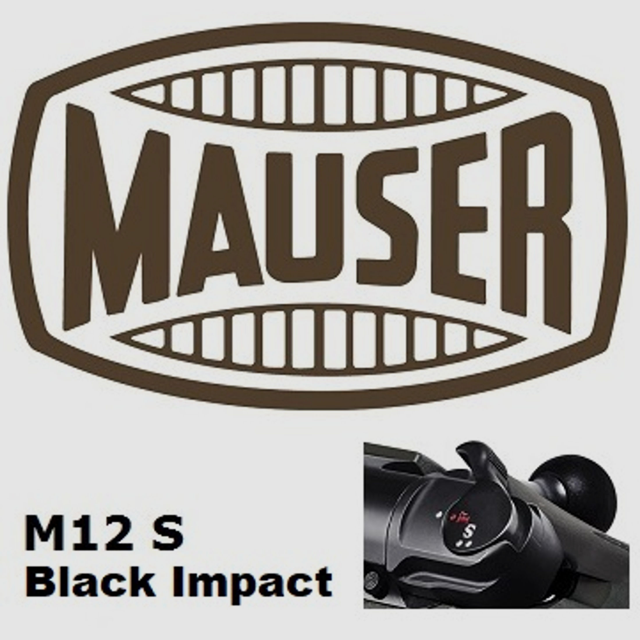 Mauser M12 Black Impact (Handspannung) Mündungsgewinde Repetierbüchse