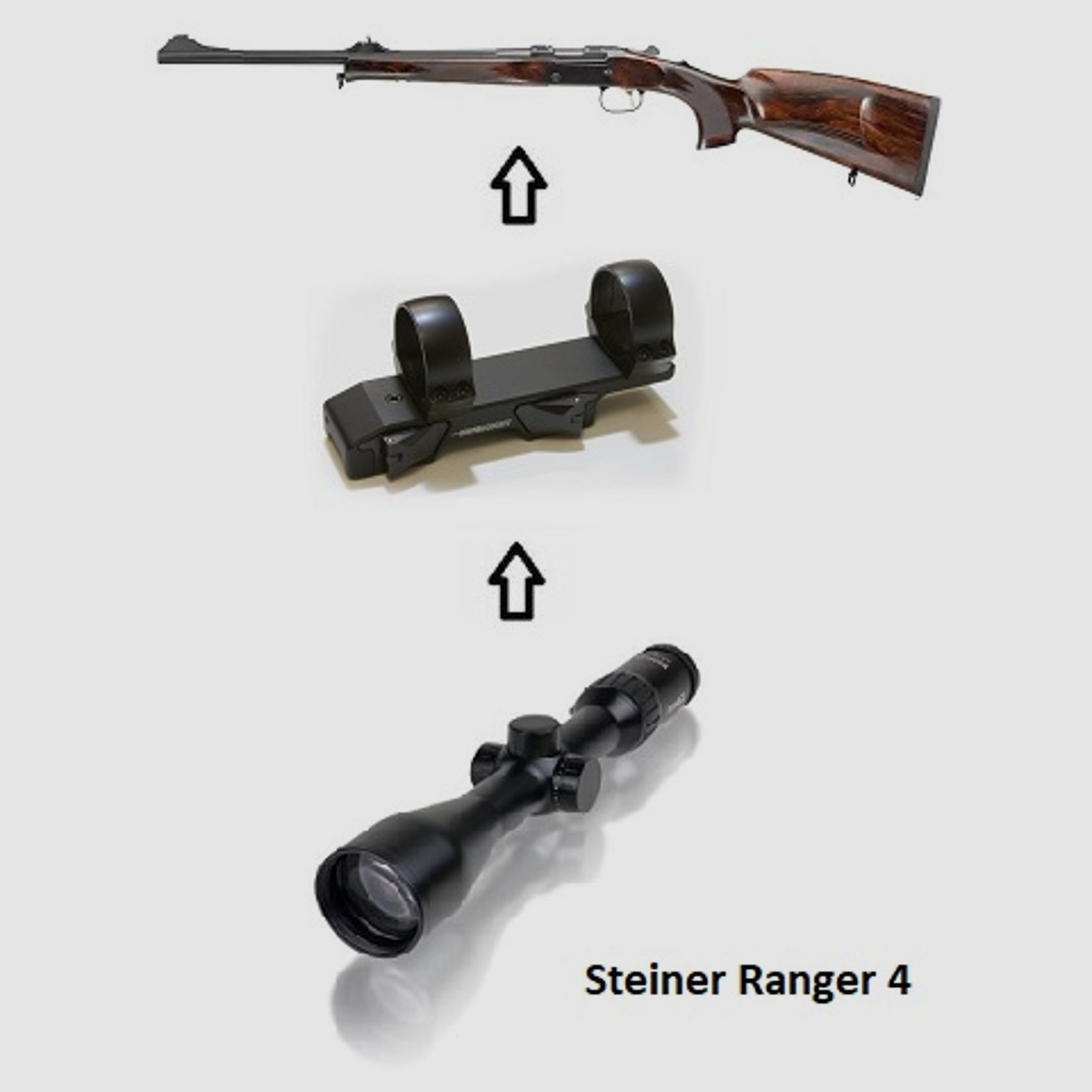Merkel K5 Extreme + Steiner Ranger 4 + Montage / Waffenpaket