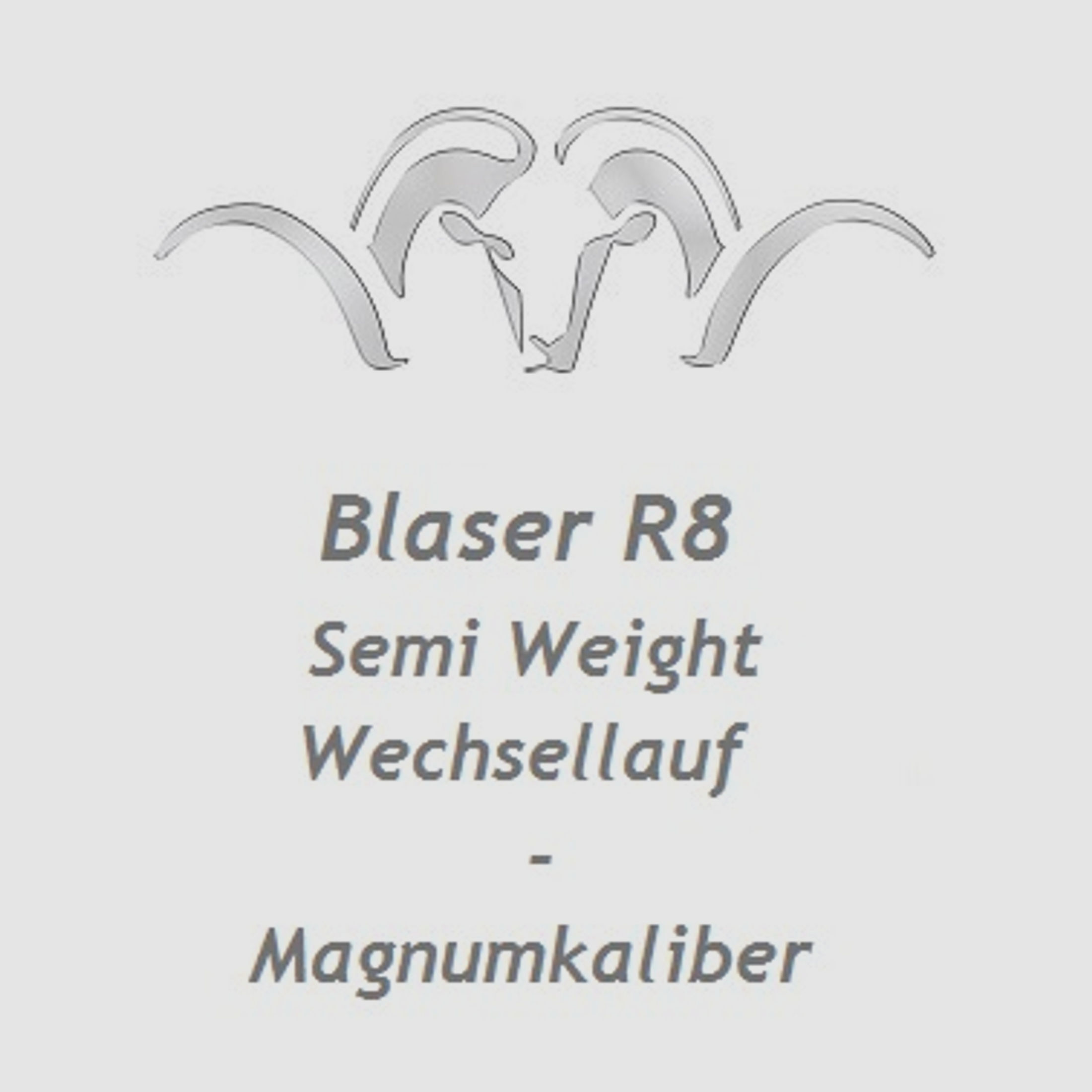 Blaser R8 Semi Weight Austauschlauf - Magnum ... mit Gewinde M17x1