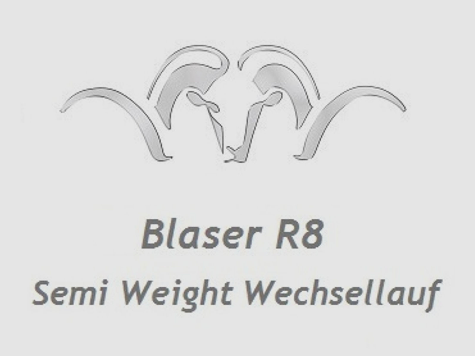 Blaser R8 Semi Weight Austauschlauf ... mit Gewinde M17x1