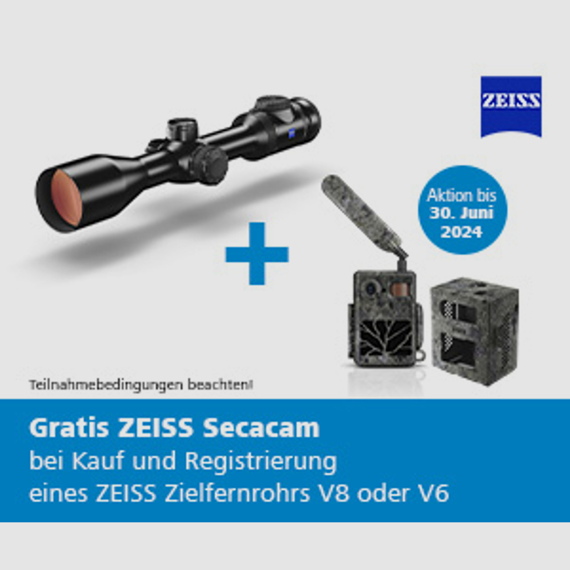 ZEISS Conquest V6 5-30x50 ... + GRATIS ! - Secacam 5