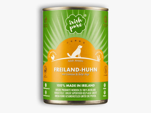 Irish Pure Hundenassfutter Irisches Freiland-Huhn Adult