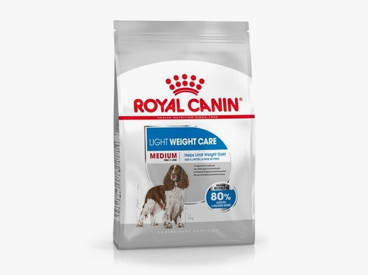 ROYAL CANIN Trockenfutter Light Weight Care Medium für zu Übergewicht neigenden Hunden