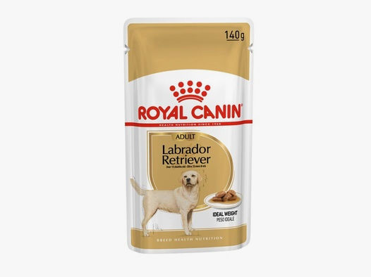 ROYAL CANIN Labrador Retriever Nassfutter Adult Stückchen in Soße 10x140 g