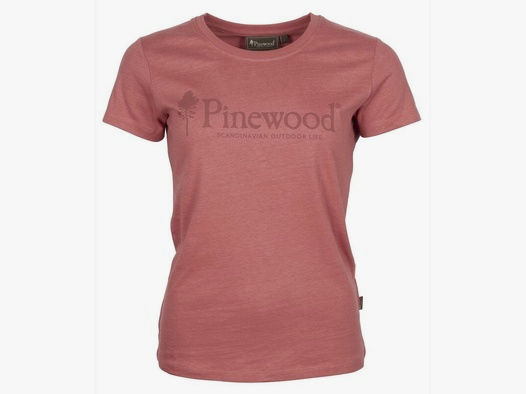 Pinewood Damen T-Shirt Outdoor Life Pink