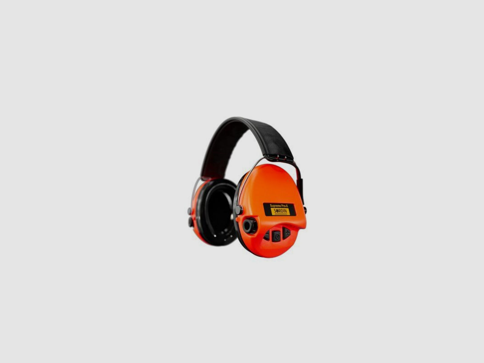 Sordin Gehörschützer Supreme Pro X V23 mit Lederbügel, Orange