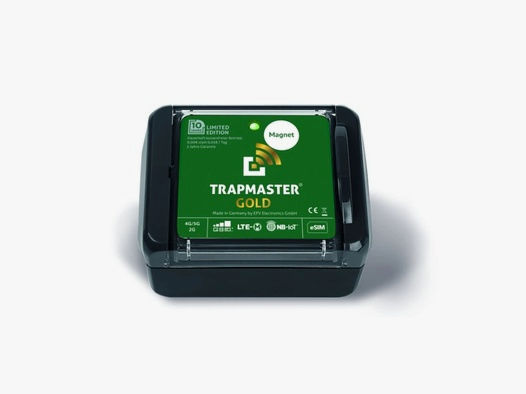 Trapmaster Gold Fallenmelder 4G/5G Version Neo (Magnetabriss v. Gehäuse & Neigungssensor)
