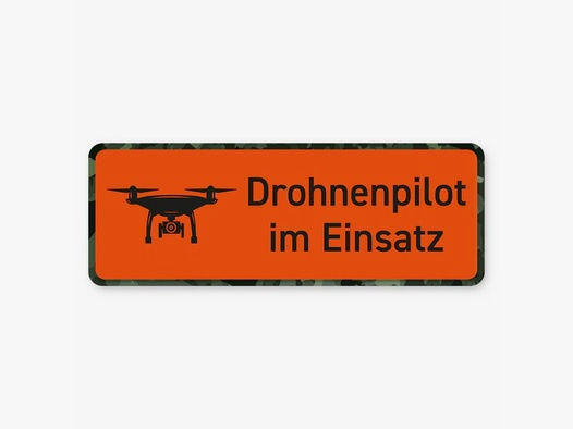 Wilde Hilde Magnetschild ""Drohnenpilot im Einsatz""