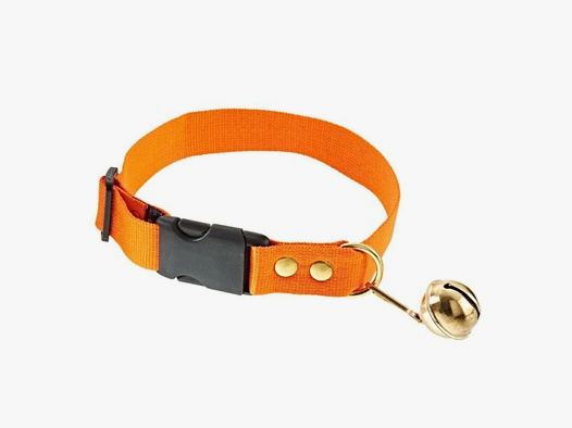 Farm-Land Halsband mit Glocke orange