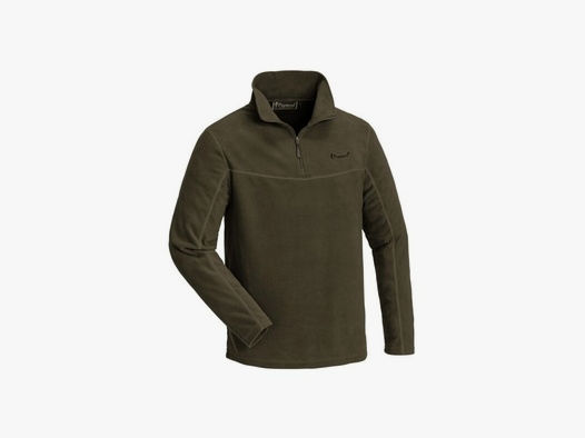 Pinewood Herren Fleece Sweater Tiveden Jagdgrün