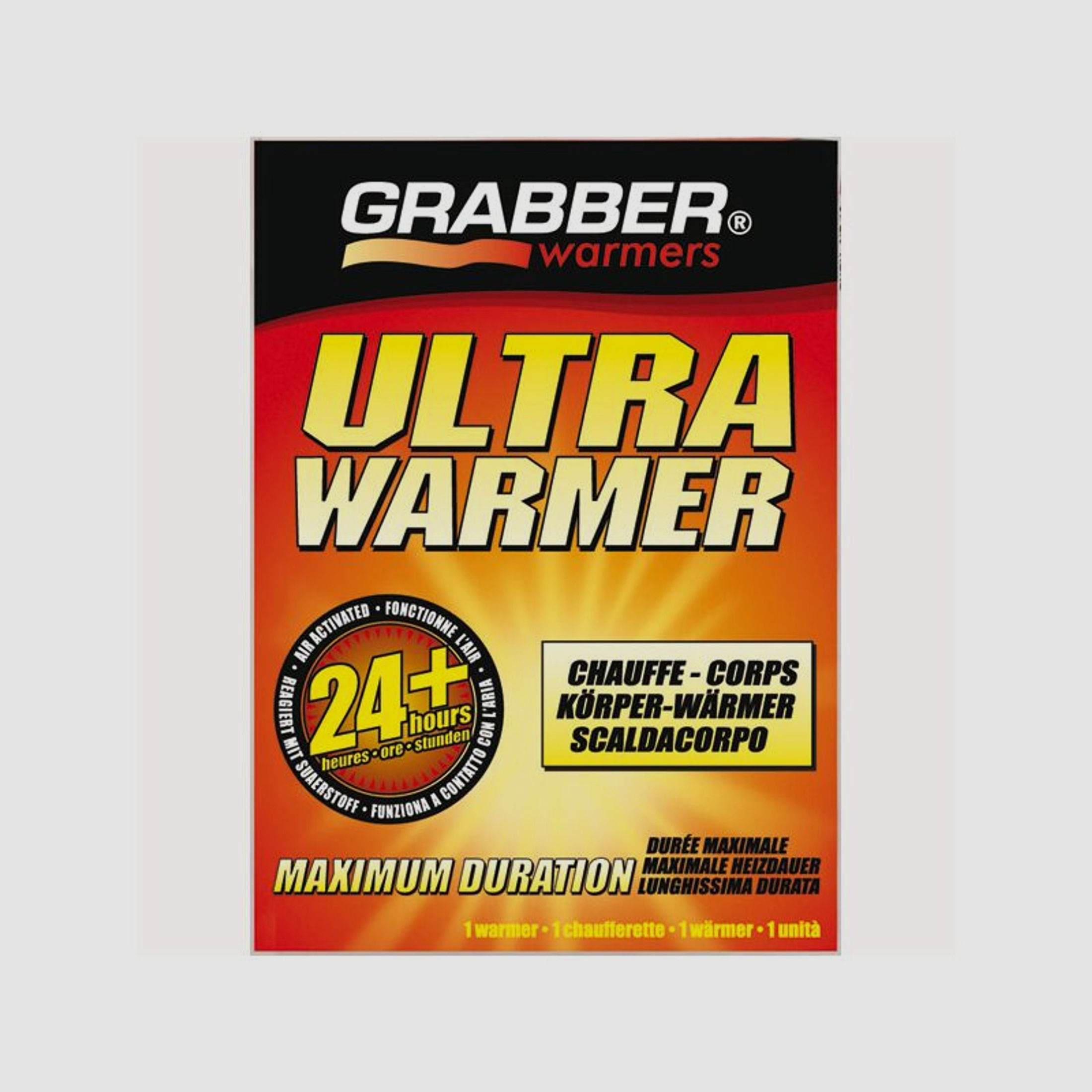 GRABBER Körper Ultra Wärmer ohne Klebefläche 24 Stunden