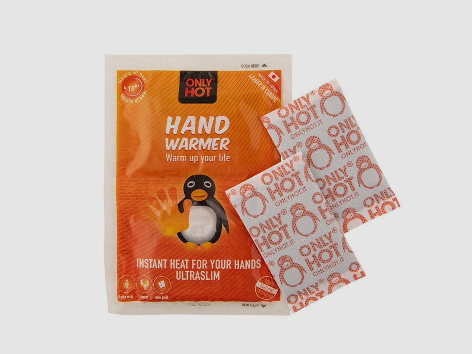 ONLY HOT® Handwärmer Taschenwärmer Wärmepad 5 Paar /10 Stück