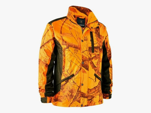 Deerhunter Herren Jacke Explore Orange Camouflage