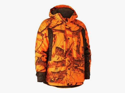 Deerhunter Herren Jacke Explore Winter Orange Camouflage 48