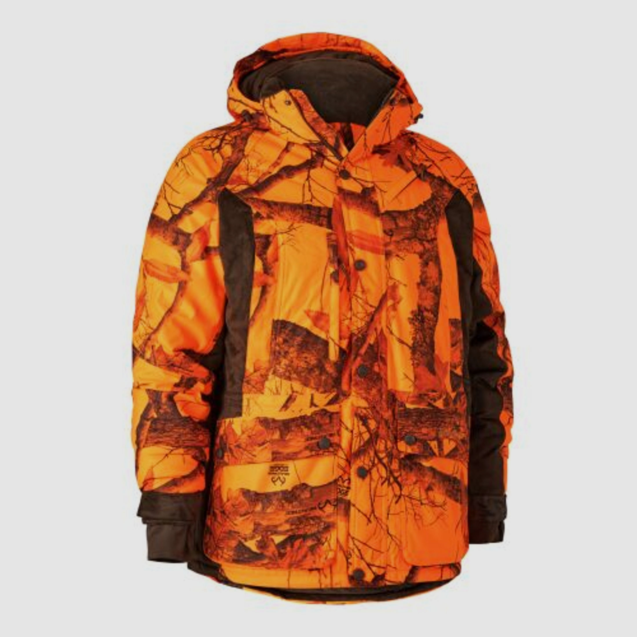 Deerhunter Herren Jacke Explore Winter Orange Camouflage 50