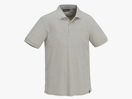 Pinewood Herren T-Shirt Ramsey Polo Concrete Grau
