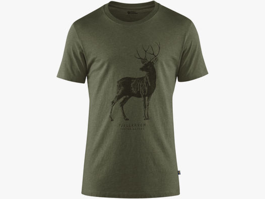 Fjällräven Herren T-Shirt Deer Tarmac