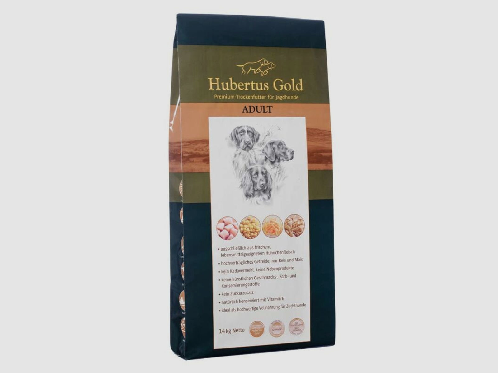 Hubertus Gold Premium-Trockenvollkost
