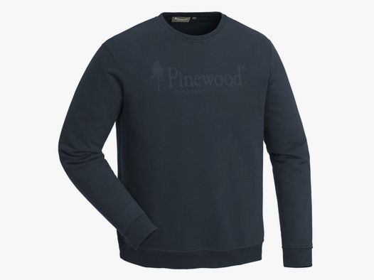 Pinewood Herren Sweater Sunnaryd Dark Navy
