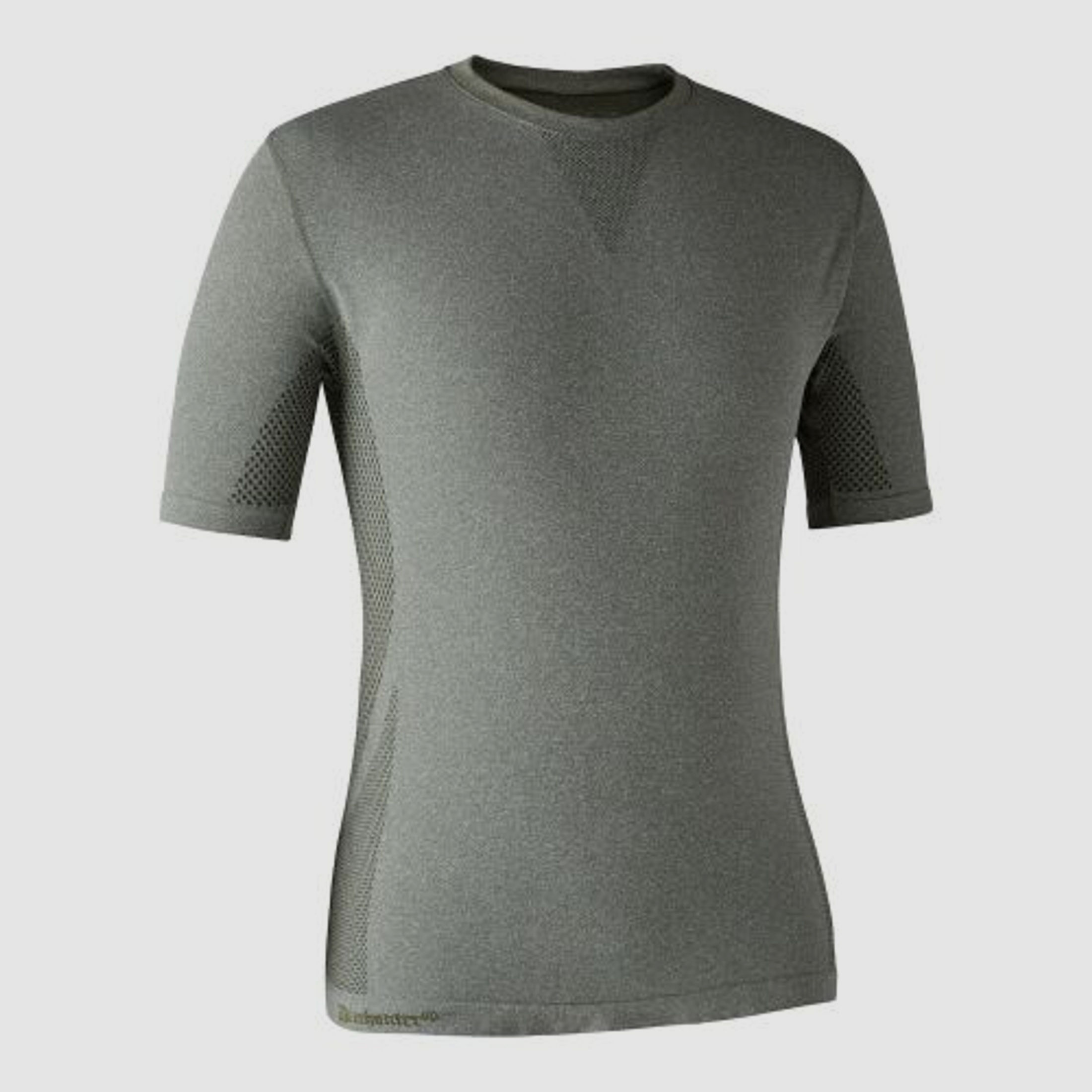 Deerhunter Herren Unterwäsche T-Shirt Performance Soft Green Melange L/XL