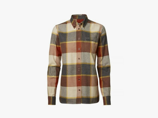 Chevalier Damen Flanellbluse Deer Red Pear Checked