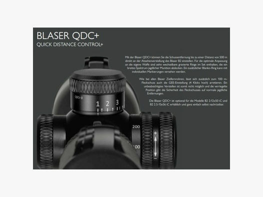 Blaser B2 QDC+ Quick Distance Controll