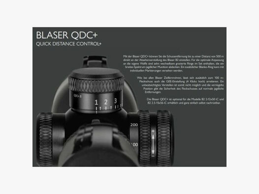 Blaser B2 QDC+ Quick Distance Controll