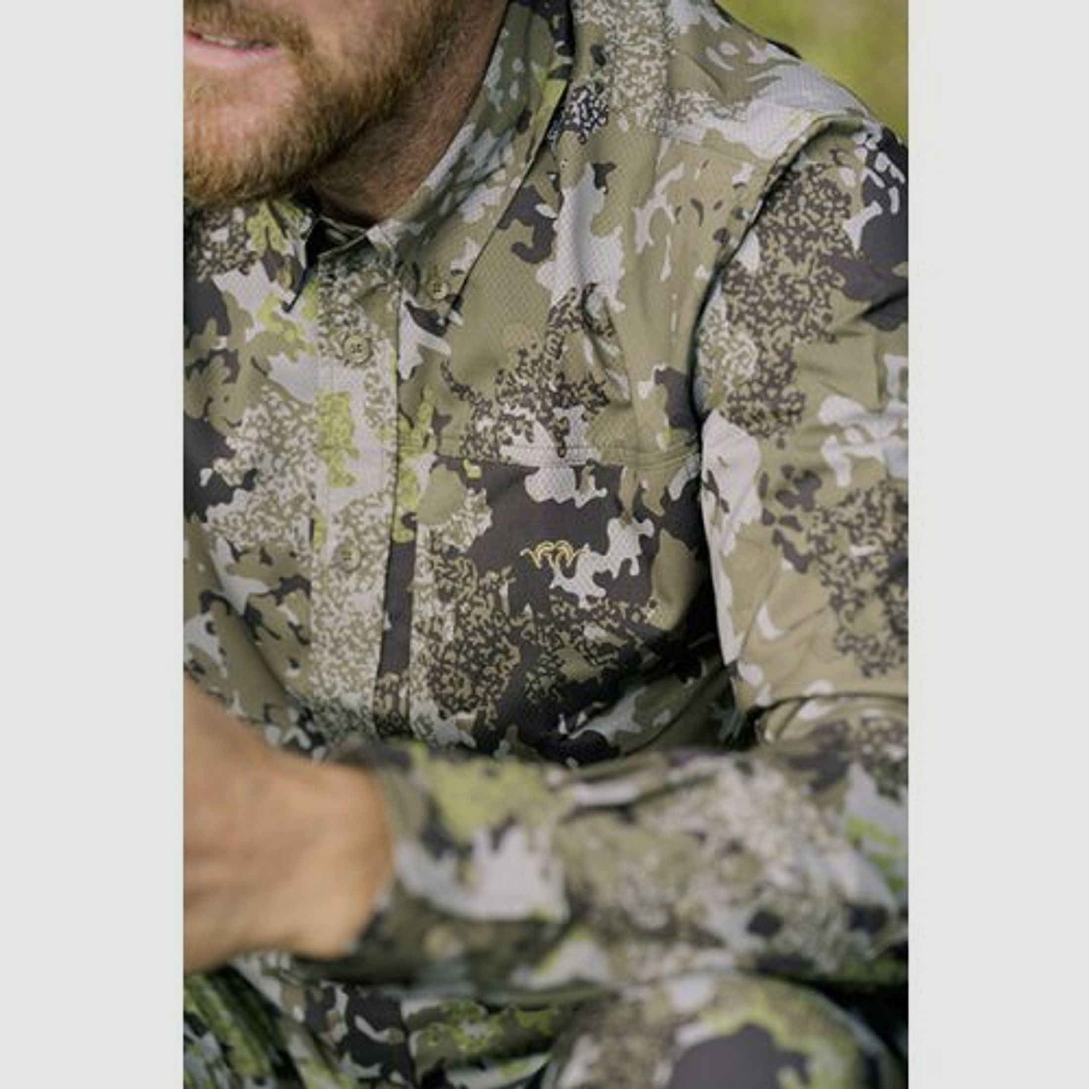 Blaser Herren AirFlow Hemd HunTec Camouflage M