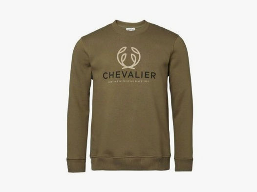 Chevalier Herren Logo Sweatshirt Forest Gr?n M