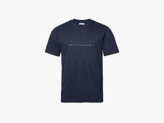 Chevalier Herren Logo T-Shirt Stormy Blau S