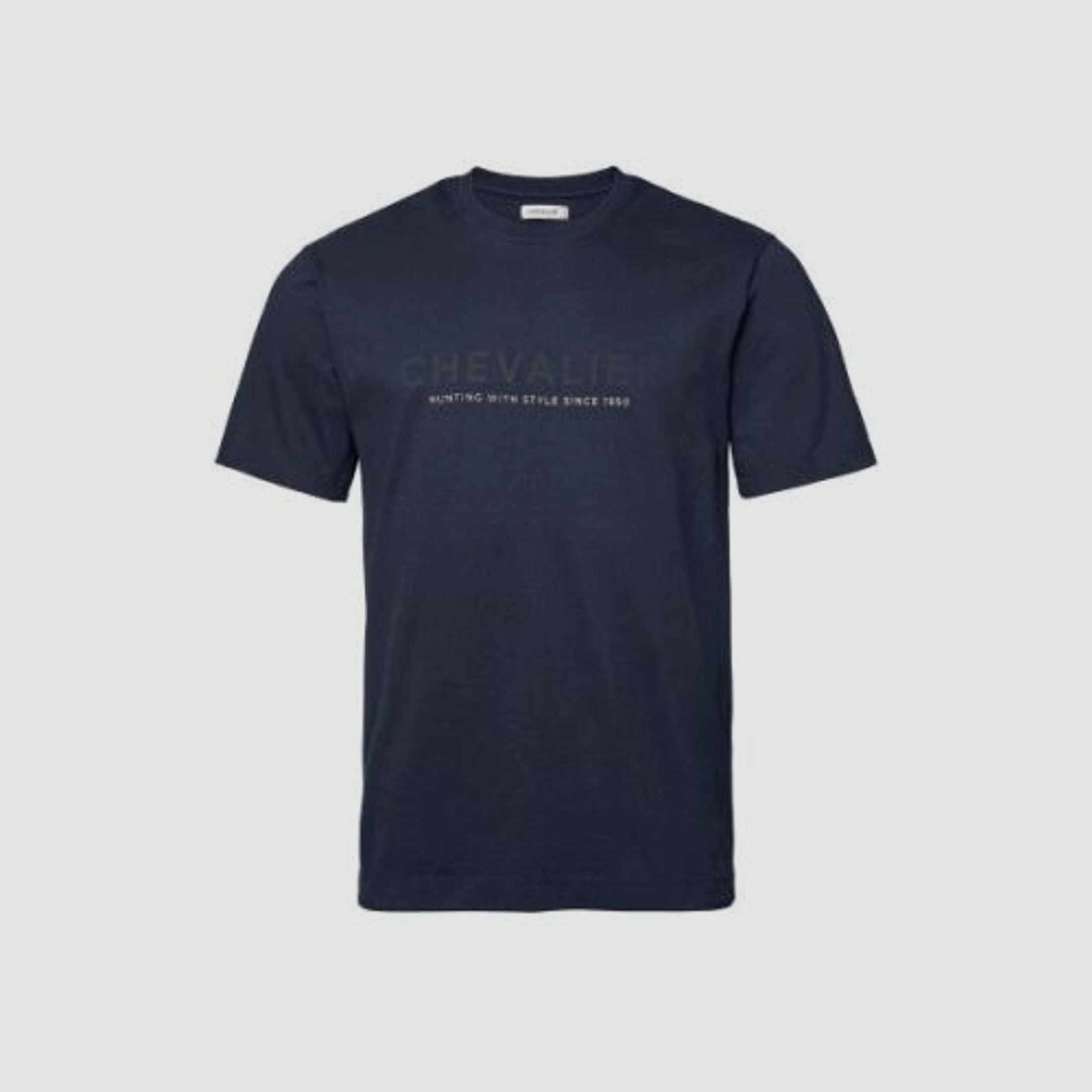 Chevalier Herren Logo T-Shirt Stormy Blau 3XL
