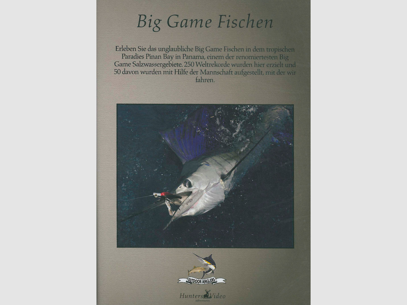 HuntersVideo, Big Game Fischen DVD