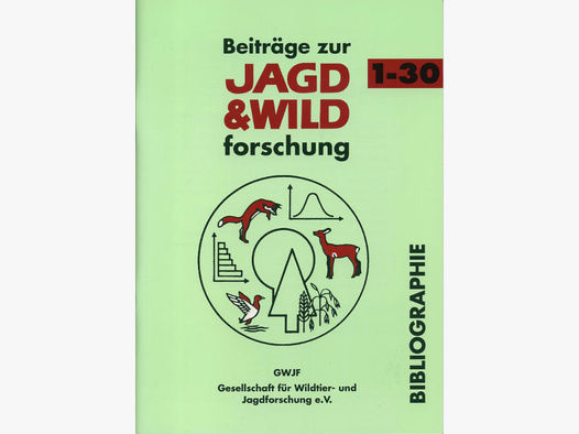 Beiträge zur Jagd & Wildtierforschung Band 1-30 - GWJF