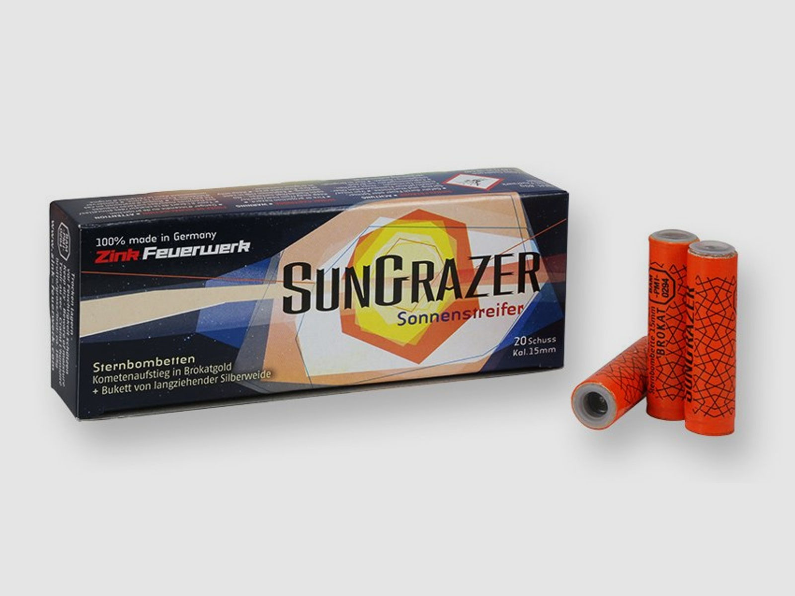 Sun Grazer Sternbombetten 15mm 20 St.