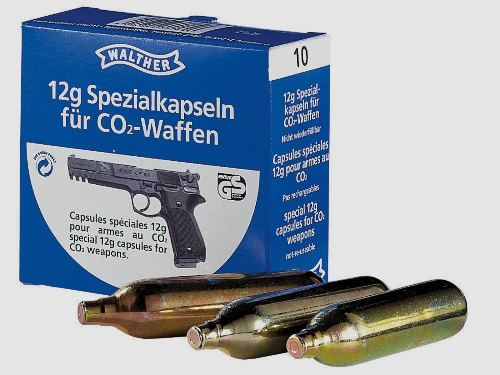 Walther CO-2 Kapseln