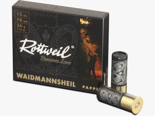 ROTTWEIL Waidmannsheil 12/70 3,5mm, Pappe, 10er Pack.