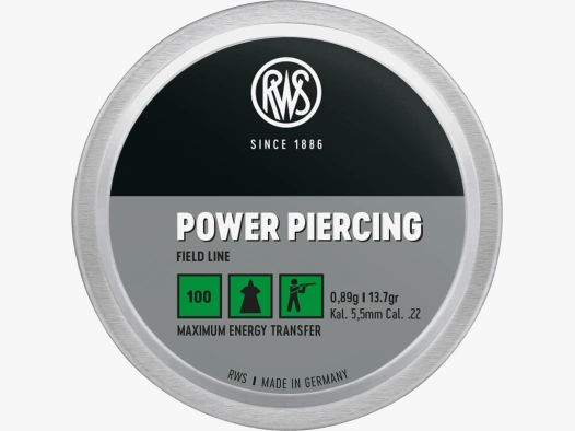 RWS Power Piercing 0,89g Kal. 5,5mm