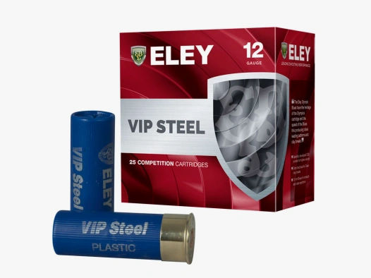ELEY VIP Steel Trap 2,5mm 12/70, 25 Patronen