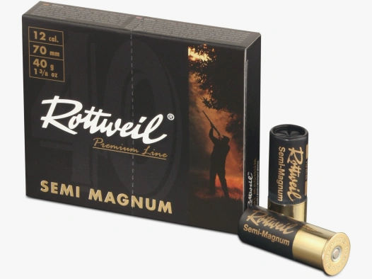 ROTTWEIL-Semi Mag 40 12/70 4,0mm Plastik, 10er Pack.