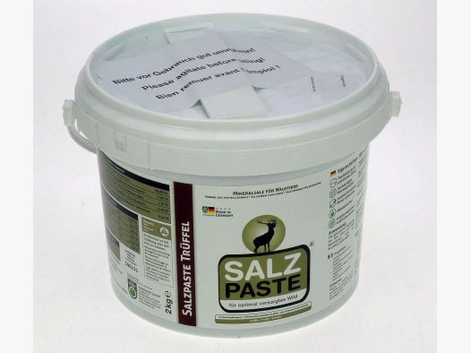 Salzleckpaste Trüffel Lockmitteleimer 2kg