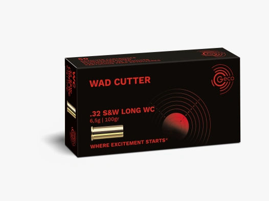 GECO .32 S&W lang WadCutter - LWC 6,5g.