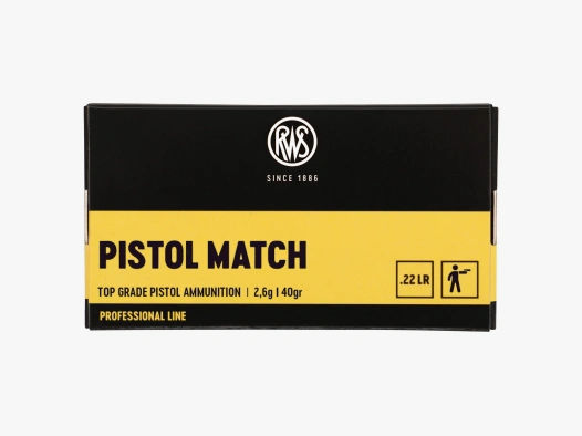 RWS Pistol Match .22 l.r.